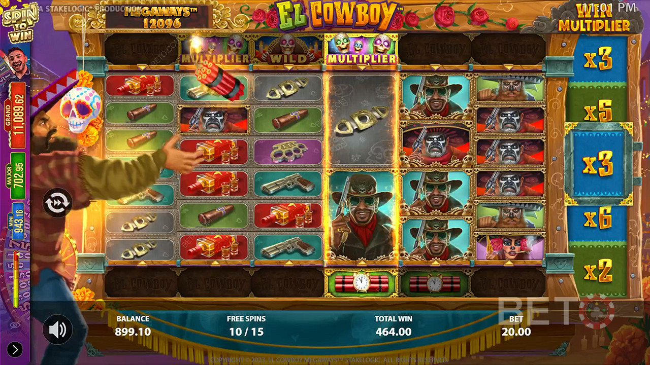 El Cowboy Megaways Jeu Gratuit