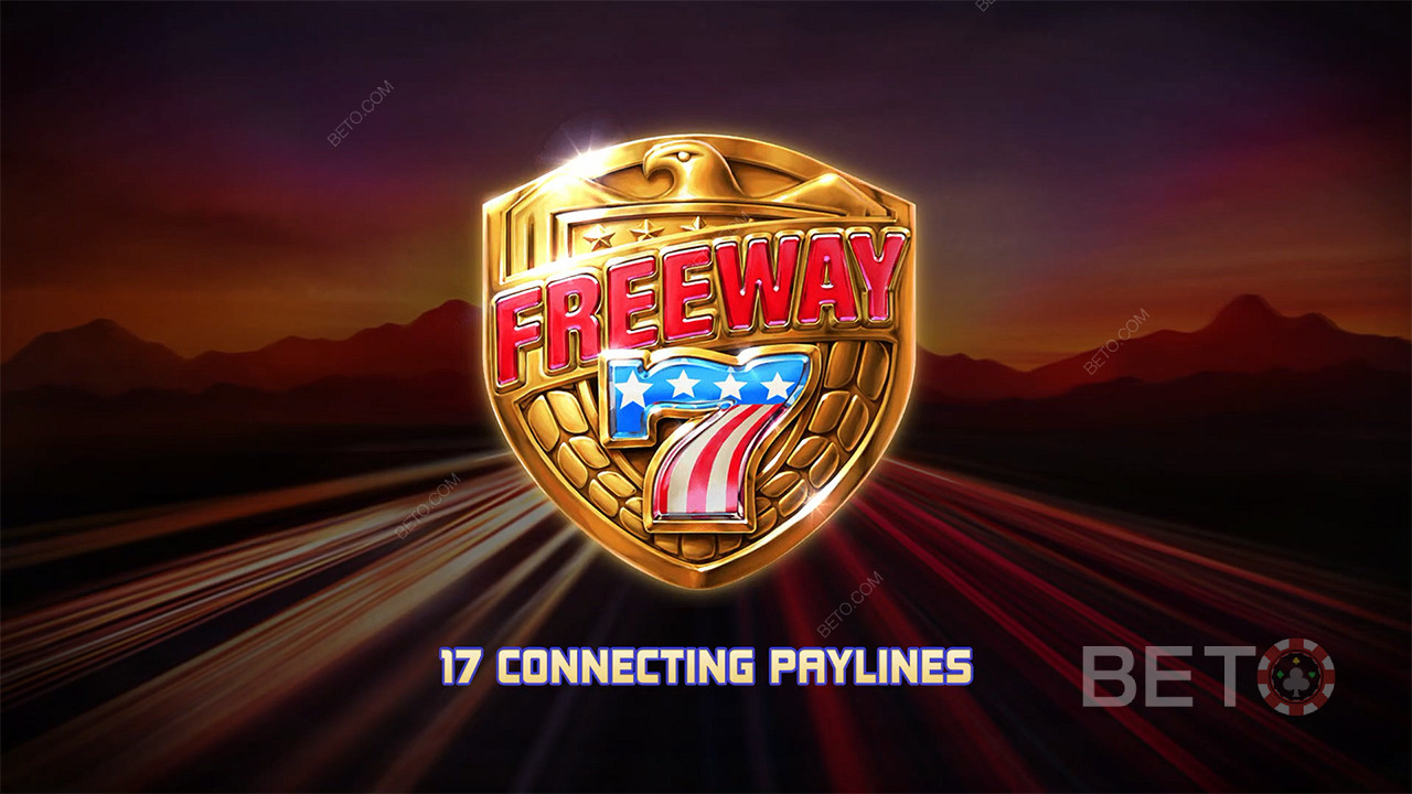 17 lignes de paiement vous aideront à créer plus de gains dans la machine à sous Freeway 7