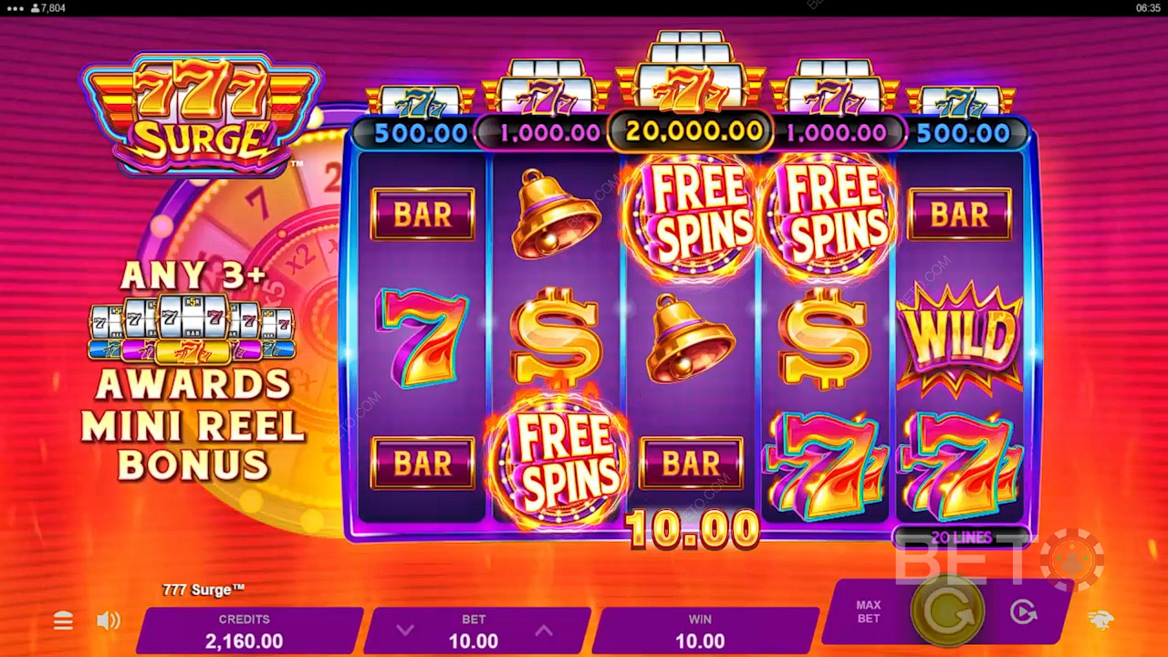 777 Surge Jeu Gratuit