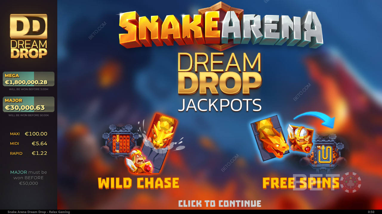 Snake Arena Dream Drop Critique par BETO Slots