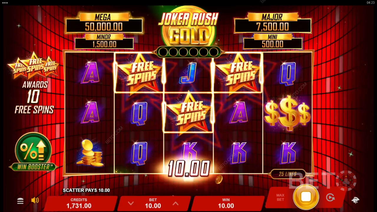 Joker Rush Gold Revue par BETO Slots