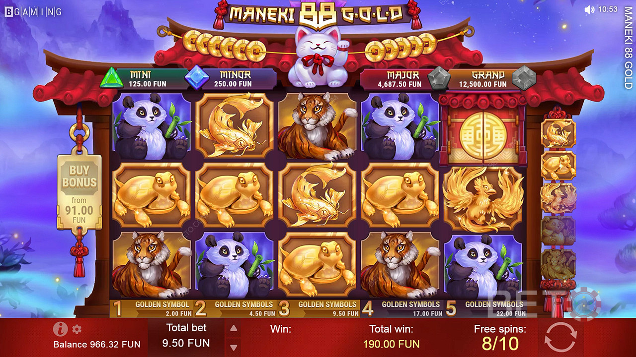 Maneki 88 Gold Jeu Gratuit