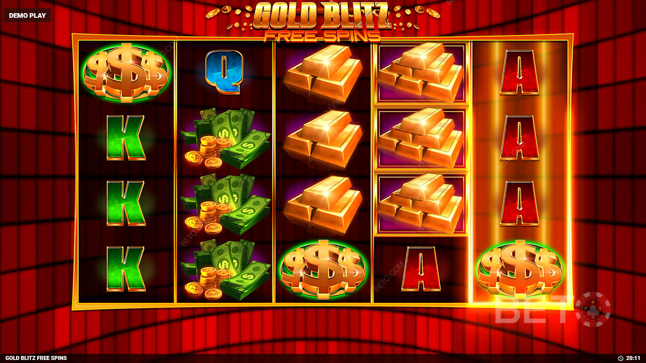Gold Blitz Free Spins Jeu Gratuit