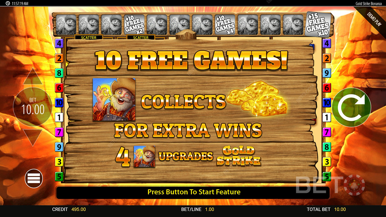 Gold Strike Bonanza Fortune Play : Une machine à sous en ligne qui vaut le détour?