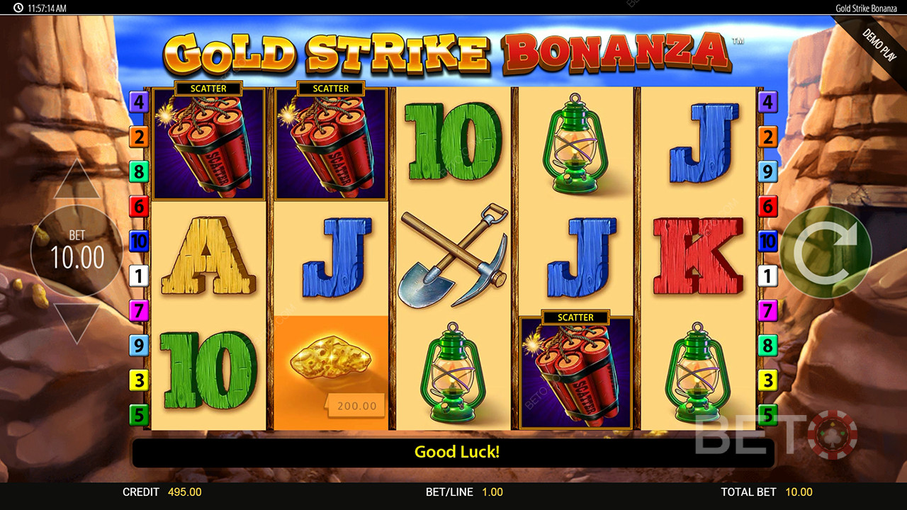 Gold Strike Bonanza Fortune Play Revue par BETO Slots
