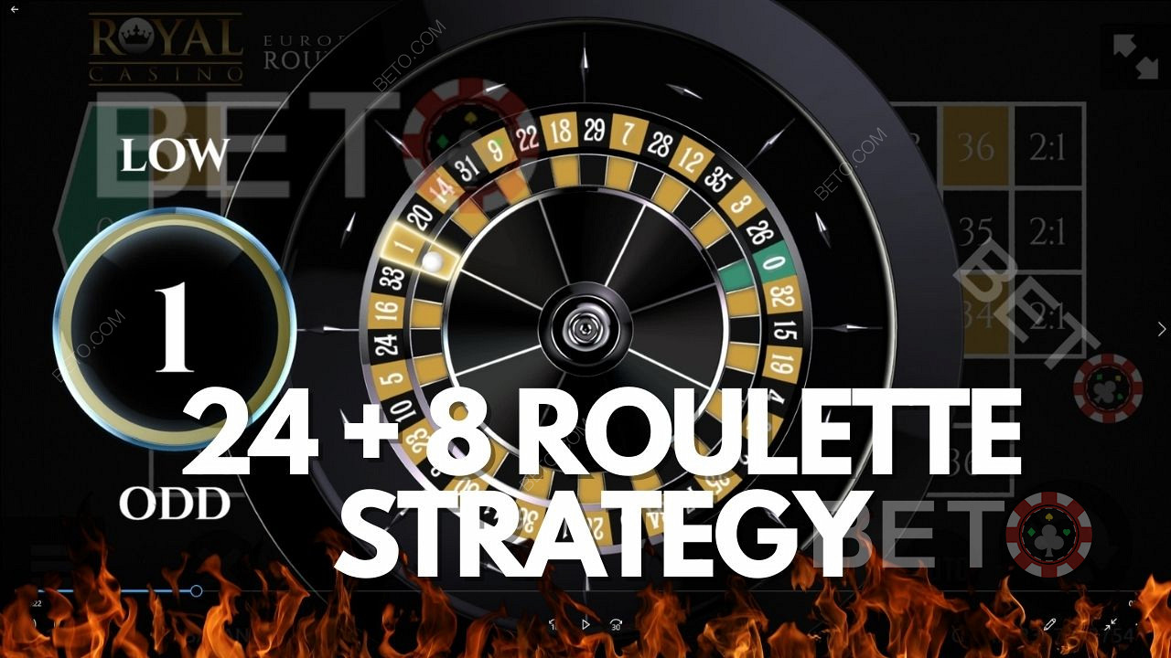 Stratégie de Roulette 24 + 8 - Système de mise du casino expliqué