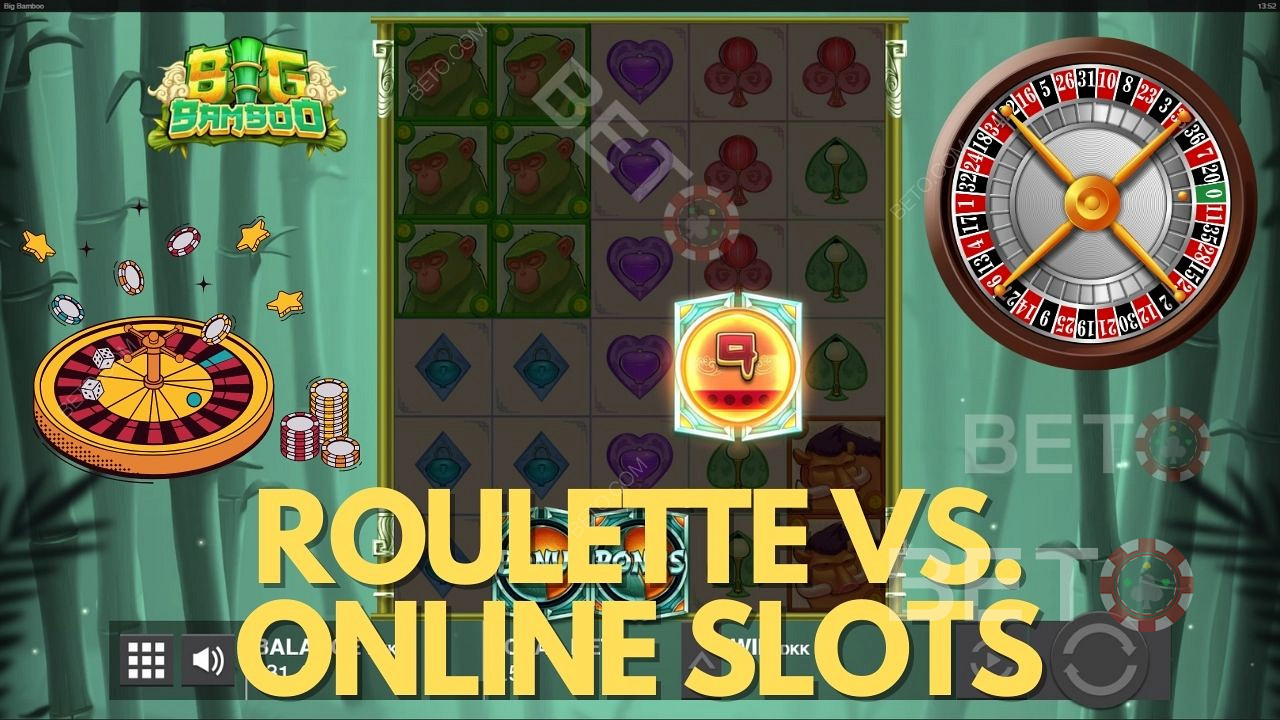 Les machines à sous en ligne comparées à la roulette - Guide des mythes et des faits du casino