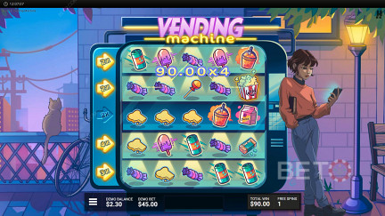 Machine à sous Vending Machine -Jeu gratuit et évaluations (2024) 