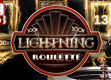 La Lightning Roulette est un jeu en direct avec un véritable hôte.