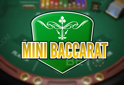 Mini Baccarat - Testez vos compétences au Baccarat gratuitement sur BETO