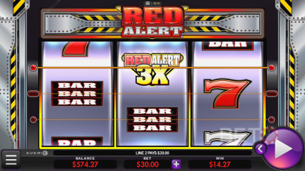 Machine à sous Red Alert -Jeu gratuit et évaluations (2025) 