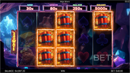 Machine à sous Major Miners -Jeu gratuit et évaluations (2025) 