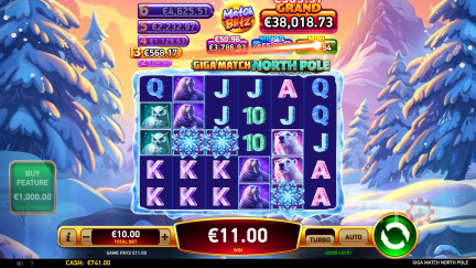 Machine à sous Giga Match North Pole -Jeu gratuit et évaluations (2025) 