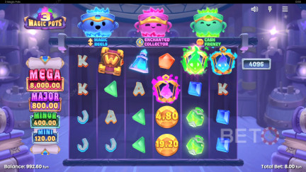 Machine à sous 3 Magic Pots -Jeu gratuit et évaluations (2025) 