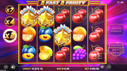Machine à sous 2 Fast 2 Fruity -Jeu gratuit et évaluations (2025) 