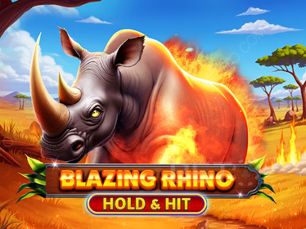 Blazing Rhino Hold & Hit Démo