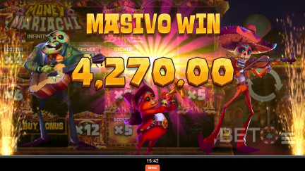 Machine à sous Money Mariachi Fiesta Infinity Reels -Jeu gratuit et évaluations (2026) 