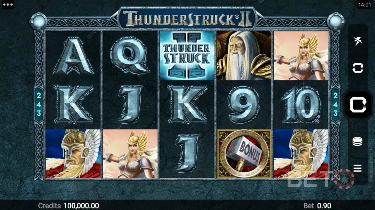 Gagner des gains incroyables sur Thunderstruck II