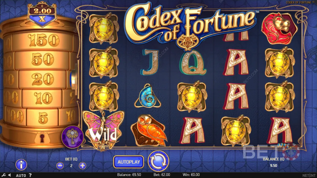 Exemple de gameplay passionnant de Codex of Fortune