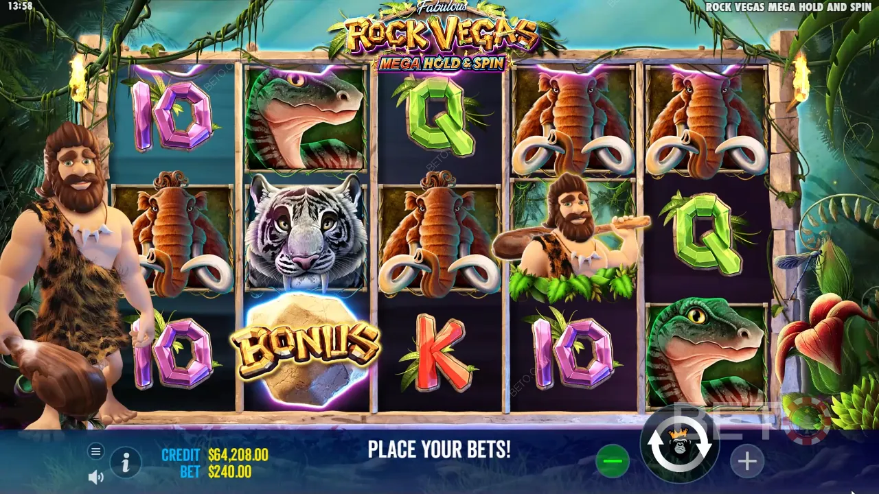 Gameplay de la machine à sous en ligne Rock Vegas - Commencez à jouer à ce jeu dès aujourd